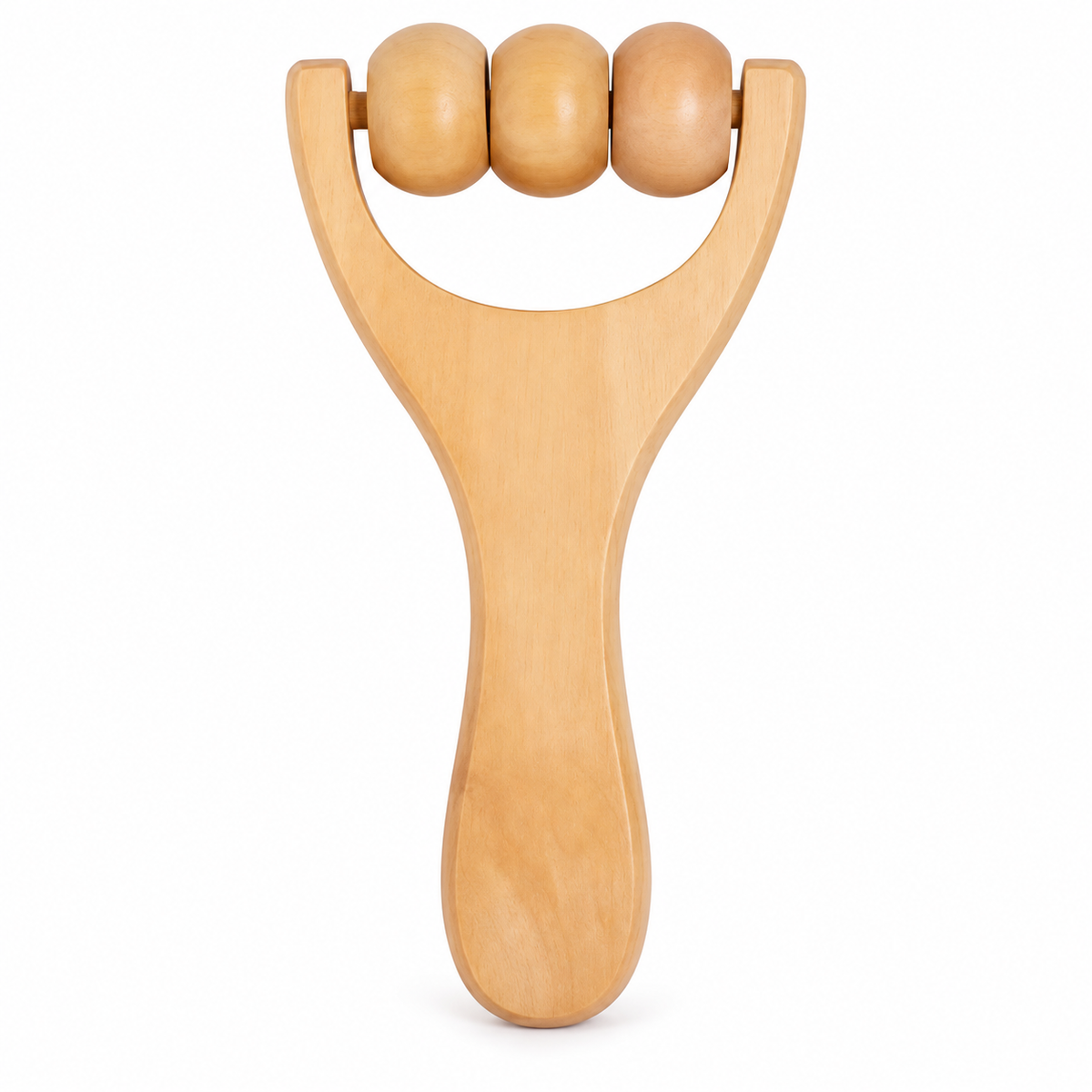 Petit rouleau de massage en bois pour les bras